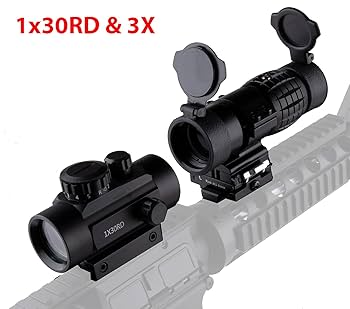 スコープ 、レッドドットサイト Amazon.co.jp: FOCUHUNTER 1x24 T-1ドットサイト 11段階調光赤